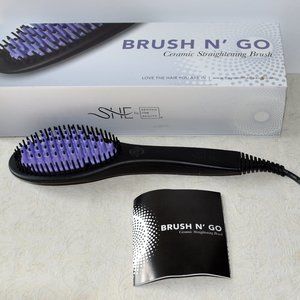 Brush N' Go Ceramic Straightening Brush